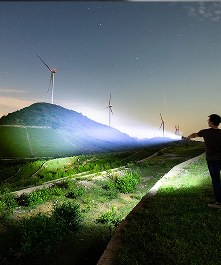 Recarregável da Tocha Zoom à Prova Melhor para Camping Poderoso Lanterna Elétrica Super d' Água Caça Pesca Luz Xhp50 Xhp70.2 Xhp90 Led 29 Recarregável Da Tocha Super Zoom À Prova