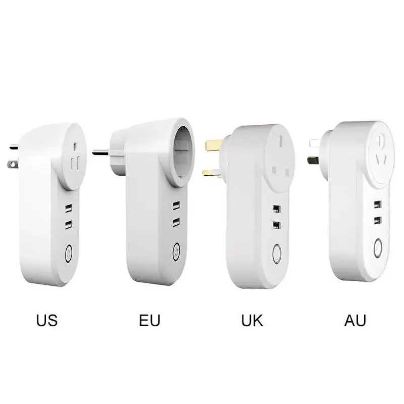 ZigBee умная электрическая розетка с usb-интерфейсом, беспроводное приложение, голосовой пульт дистанционного управления, широкий таймер напряжения, розетка для домашней автоматизации