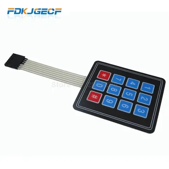 

4x3 New 3*4 Matrix Array/Matrix Keyboard 12 Key Membrane Switch Keypad for arduino