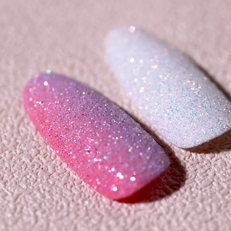 Nail Decoration Shiny Silver Nail Glitter Powder Chrome Glitter Pigment Dust For Nail Gel Polishes