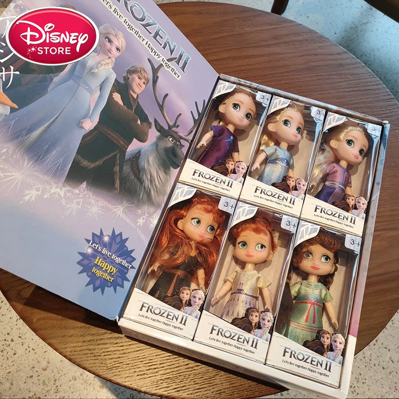 Кукла Disney Frozen 2 принцесса Анна Эльза Белоснежка Рапунцель игрушки для девочек