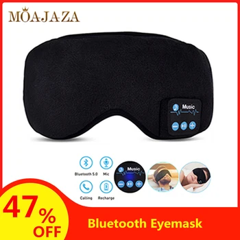 

Sleep Mask Bluetooth Fast Sleeping Eye Mask Headphones Eyeshade Cover Washable Eyepatch Blindfold Travel Dressing For Sleep Home