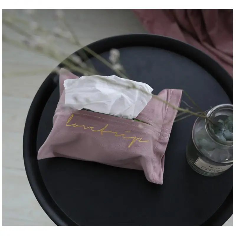 pink Европейский стиль, держатель для салфеток, бумажный чехол, контейнер, коробка для салфеток, бумажный диспенсер, Домашний Органайзер, декор 180x260 мм - Цвет: pink