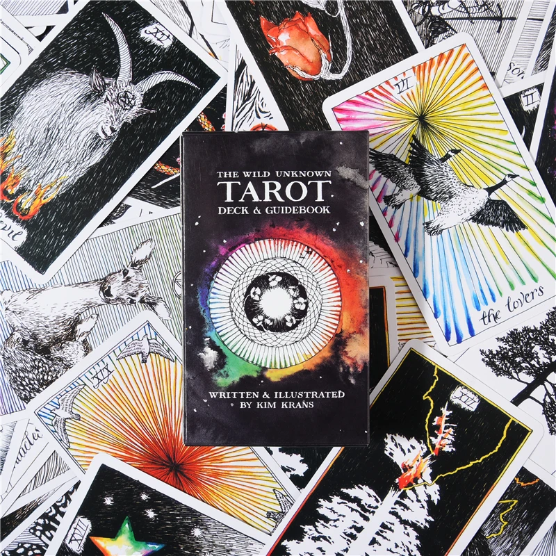 The Wild Unknown Tarot Deck 78 полноцветные карты Таро и Электронный гид карточная игра the New York