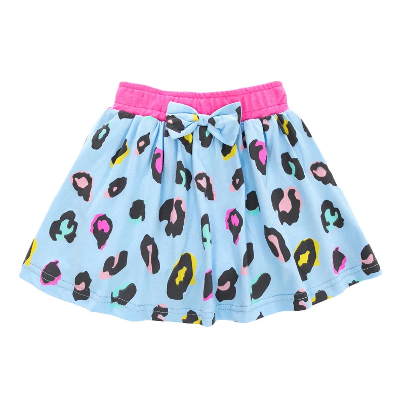 Little Maven/Летняя одежда для маленьких девочек Джинсовая цветная хлопковая мини