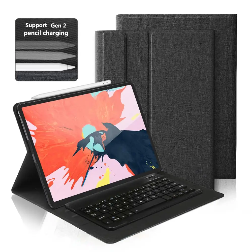 

Smart Keyboard for iPad Pro 12.9" 3rd Generation Folio Bluetooth Keyboard Case