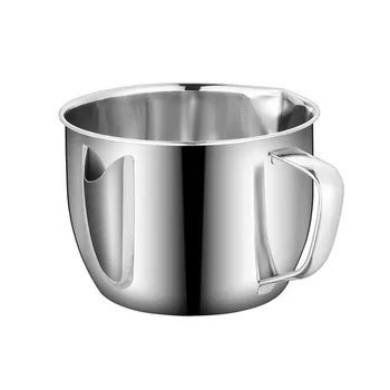 

Stainless Steel Sauce Oil Soup Grease Separator Oiler Filter Strainer Bowl Cooking Oil Soup Strainer Kitchen Cup Tool