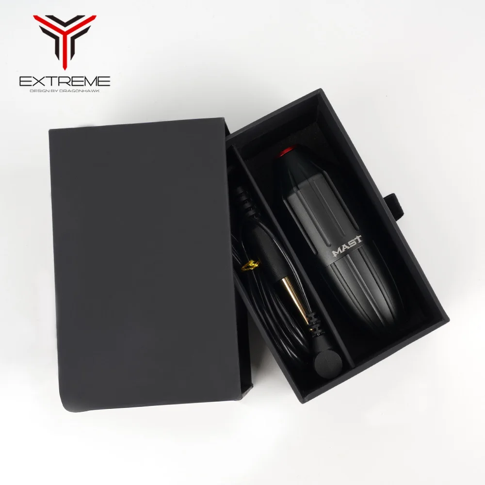 Новая мачта челнок роторная короткая Татуировка ручка машина RCA шнур Самолет Алюминий с 4 мм ход татуировки ручка