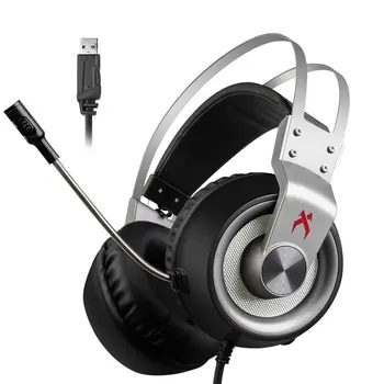 

K1U Gaming Active Noise Cancelling Stereo Headset Music Wired Headset Lightweight Headphones Auriculares Con Cable