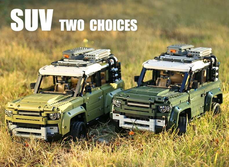 Guardian внедорожник 42110 Land Car Rover Fit Technic автомобиль защитник модель строительные блоки кирпичи игрушка ребенок Рождество Gifs