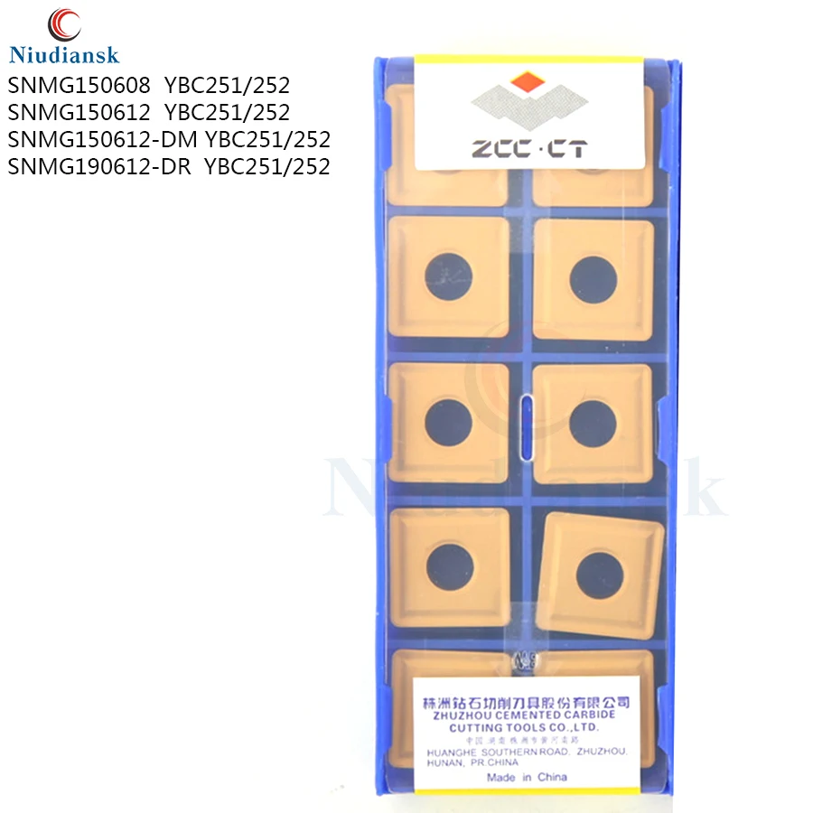 Токарный станок с ЧПУ ZCC.CT SNMG150608 SNMG150612 DM SNMG190612 DR YBC251 YBC252 твердосплавные втулки для обработки стали 10