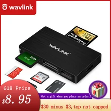 Aliexpress - Wavlink All in 1 USB 3.0 SD TF SD SDXC SDHC MS CF M2 Card Reader Adapter High Speed Memory Card Reader with 50cm Extension Cable