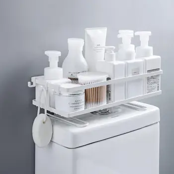 

wall shelf Organizer Hooks Storage items shelves estanterias almacenaje Housekeeper on wall all for bathroom and toilet