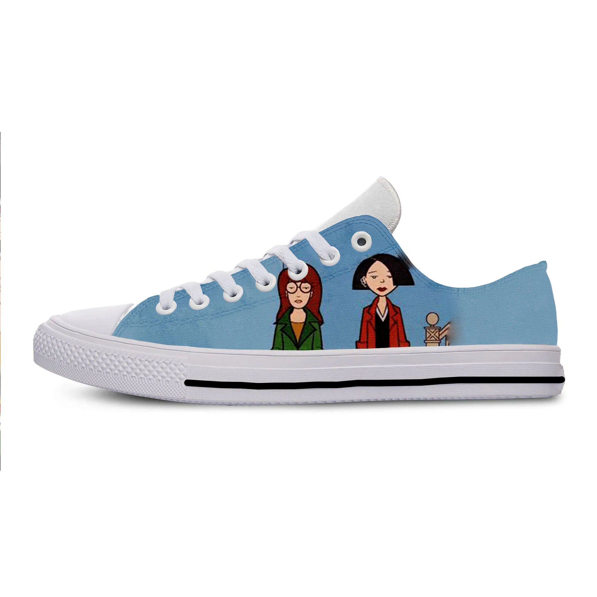 

2019 Hot Cool Fashion New Summer Sneakers Handiness Casual Shoes 3D Printed Cartoon Funny For Men Women Daria The Series