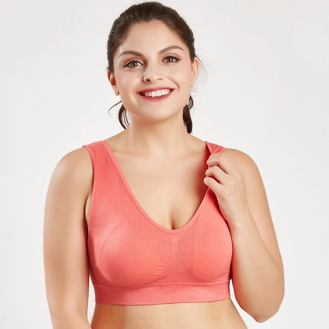 Breast form Bra mastectomy sports bra designed with pocket Bra