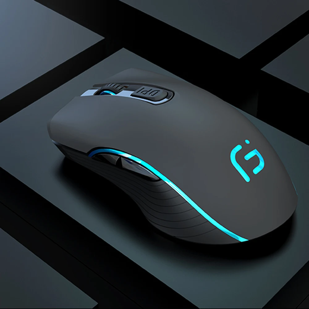 

computer silent and silent gaming office Wireless bluetooth mouse charging dual-mode laptop desktop