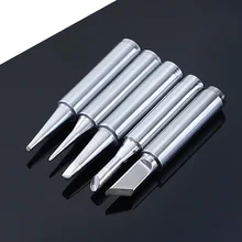 5 шт. наконечник паяльника 900M-T бессвинцовый сварочный наконечник для 936 паяльной станции с постоянной температурой сварочные работы инструмент для ремонта