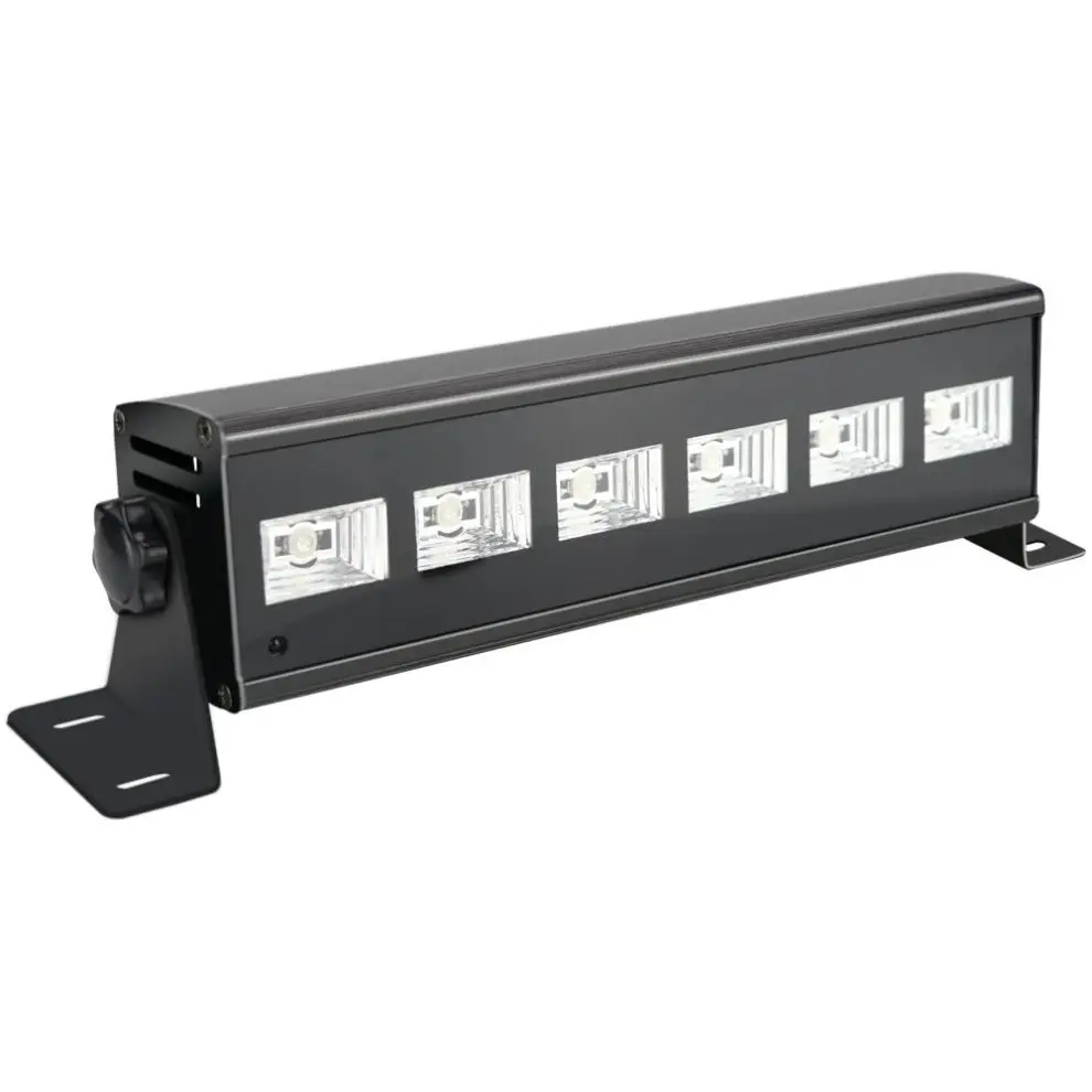 6 LED 18W Remote Control UV Violet Black Lights with Voice Control / Self-propelled / DMX 512 for Christmas Party Hot