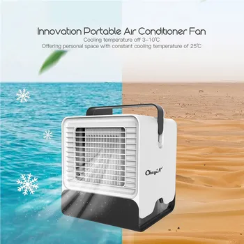 

Air Cooler Arctic Air Personal Space Cooler Mini Fan Water Cooling Space Air Conditioner Fan Built-in Light For Home Office Desk
