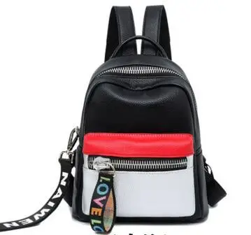 

Backpack female 2018 new fashion wild female bag casual simple personality mini backpack female