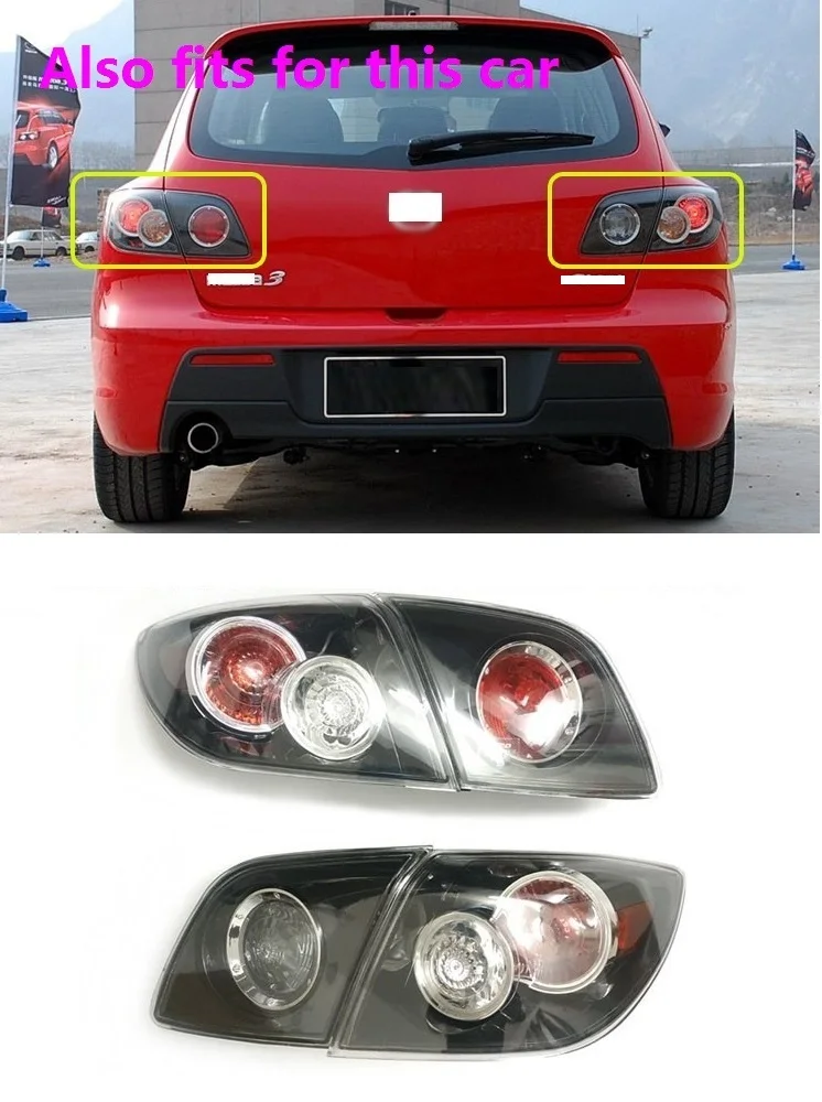 CAPQX 1 комплект для Mazda 3 Mazda3 M3 6 Хэтчбек 2008 2009 светильник задний фонарь стоп лампа