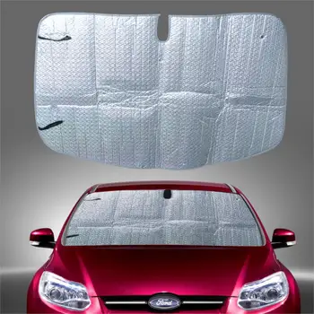 

DWCX Car Front Foldable Windshield Window Sun Shade Visor Fit For Ford Focus Sedan 2013 2014 2015 2016 2017 2018