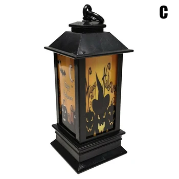 

Creepy Lantern Halloween Decoration Props Glowing Nightlight Funny Scary NSV775
