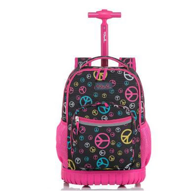 16, 18 дюймов, рюкзак на колесиках, детский школьный рюкзак на колесиках, рюкзаки на колесиках, сумки для подростков, детский школьный рюкзак на колесиках - Color: 18 inch16
