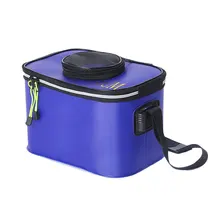 Рыболовное ведро прочные удобные многофункциональные EVA аксессуары для сохранения свежести воды прогулочные рыболовные сумки Складные Водонепроницаемые