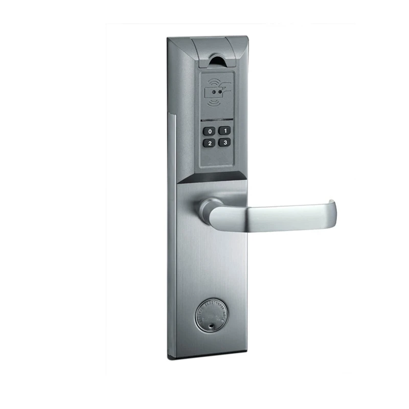 

Fingerprint+Password+Mechanical key+Card) fingerprint door lock, PY-4920
