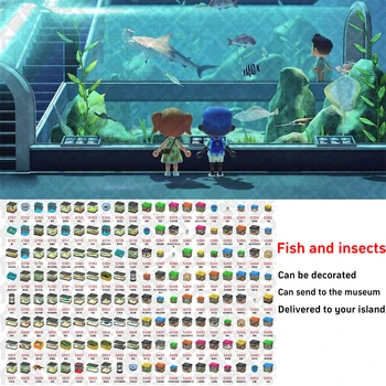 

Animal Crossing New Horizons Item for Nintendo Switch Bugs Fish Model Set Living body or Specimen Online Service Animal Crossing