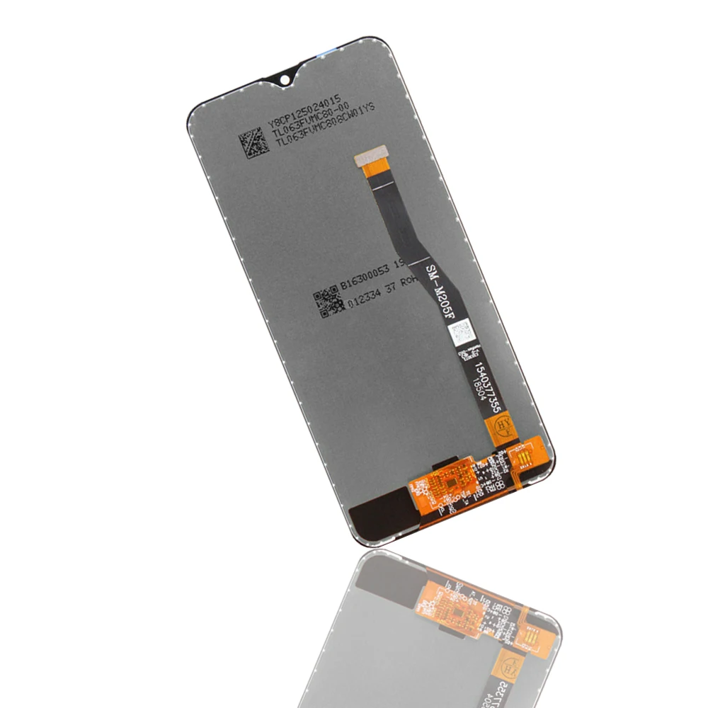 10 шт. 6," ЖК-дисплей для samsung Galaxy M20 SM-M205 M205F кодирующий преобразователь сенсорного экрана в сборе