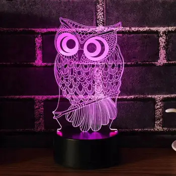 

Light Base with Remote Control 3D Lamp Holder Lighting Fixture Gift Display Romantic Touch Lamp Bases Indoor Ornament Luminous
