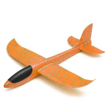 

Hand Throwing Aircraft Foam Glider Color Foam Whirl Plane Children'S Model Airplane Childlike
