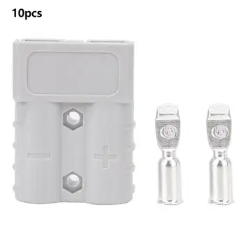 

10pcs Anderson Power Connectors Battery Power Connector Bipolar dual-pole Quick Connector 50A 600V AC/DC for Electric Car Plug