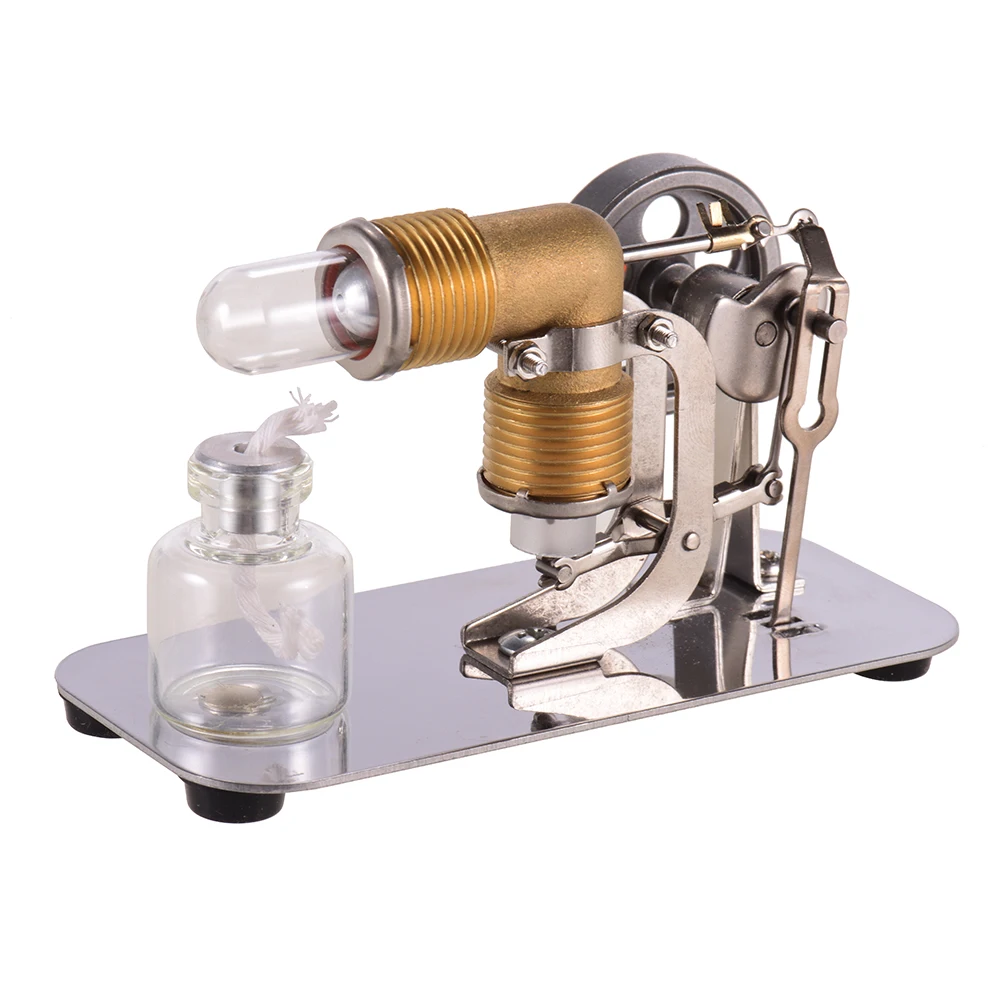 

Mini Stirling Engine Motor Model Hot Air Stream Powered Educational Toy Kits