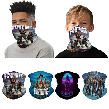 

Fortress Night face shield fortnites Cover face mask 3D Towel Digital Printing Sport Mask Outdoor Riding Collar Towel mouth mask