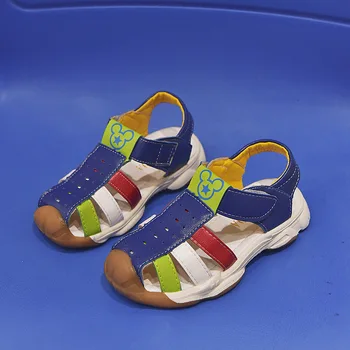 

Children's Sandals Summer Leisure Boy Sandals Children's Non-slip Color Matching Student Casual Sandals