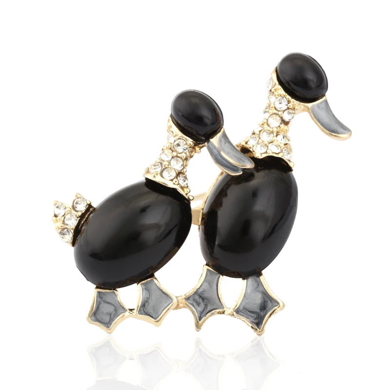 H350390X黑色情侣鸭胸针 (11)