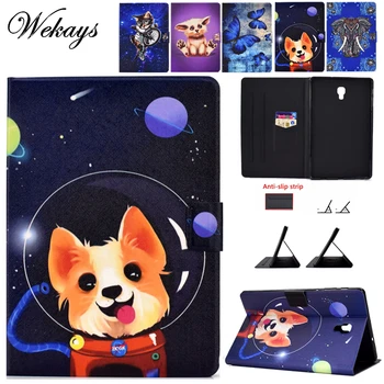 

Cover For Samsung Tab A2 10.5 T590 Cartoon Leather Stand Case For Coque Samsung Galaxy Tab A 10.5 2018 T590 T595 T597 Cover Case