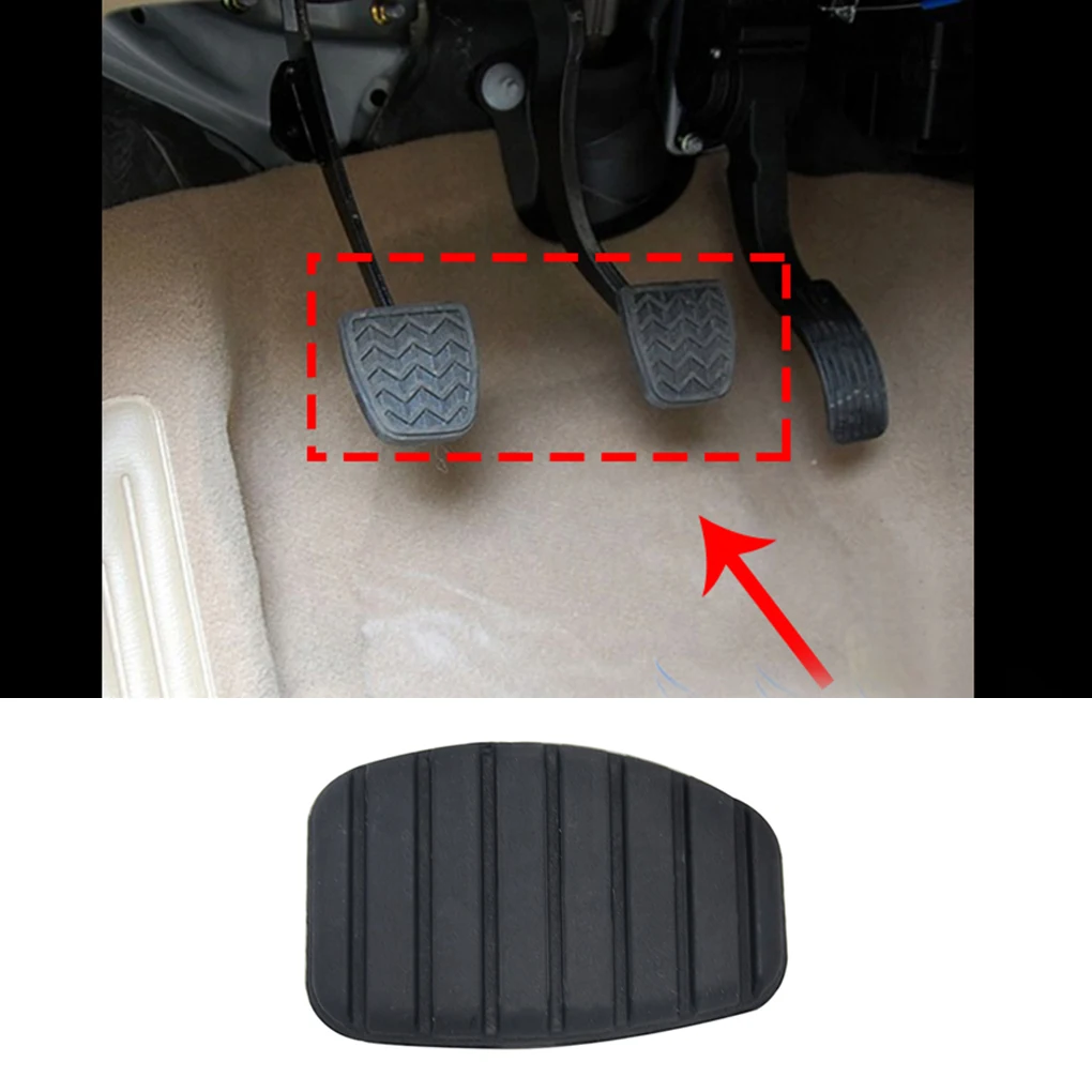 2× Car Auto Genuine Brake Clutch Pedal Rubber Pad Cover Universal Accessory