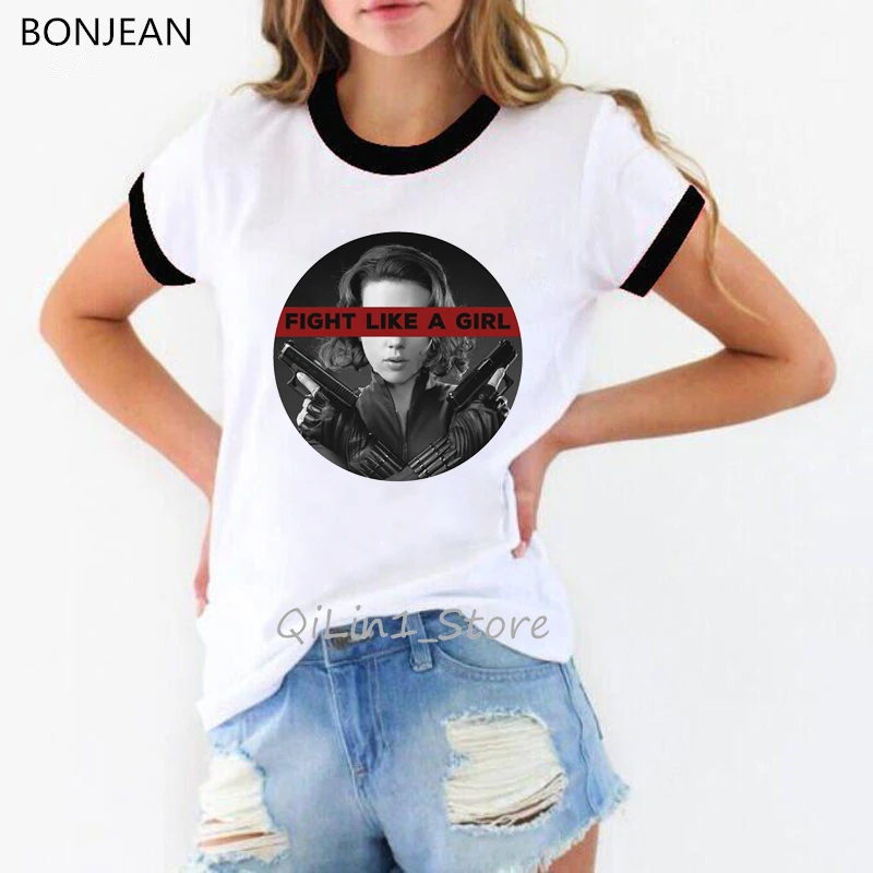 101510 B Star wars fight like a girl футболка femme tumblr летняя одежда girl power graphic футболки женские забавные феминистские футболки - Цвет: 101510 B