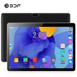 BDF планшет 10 дюймов две sim-карты 4 ГБ/64 ГБ Android 7,0 планшетный ПК Восьмиядерный 1280*800 ips планшет WiFi FM мобильный телефон планшет 10,1