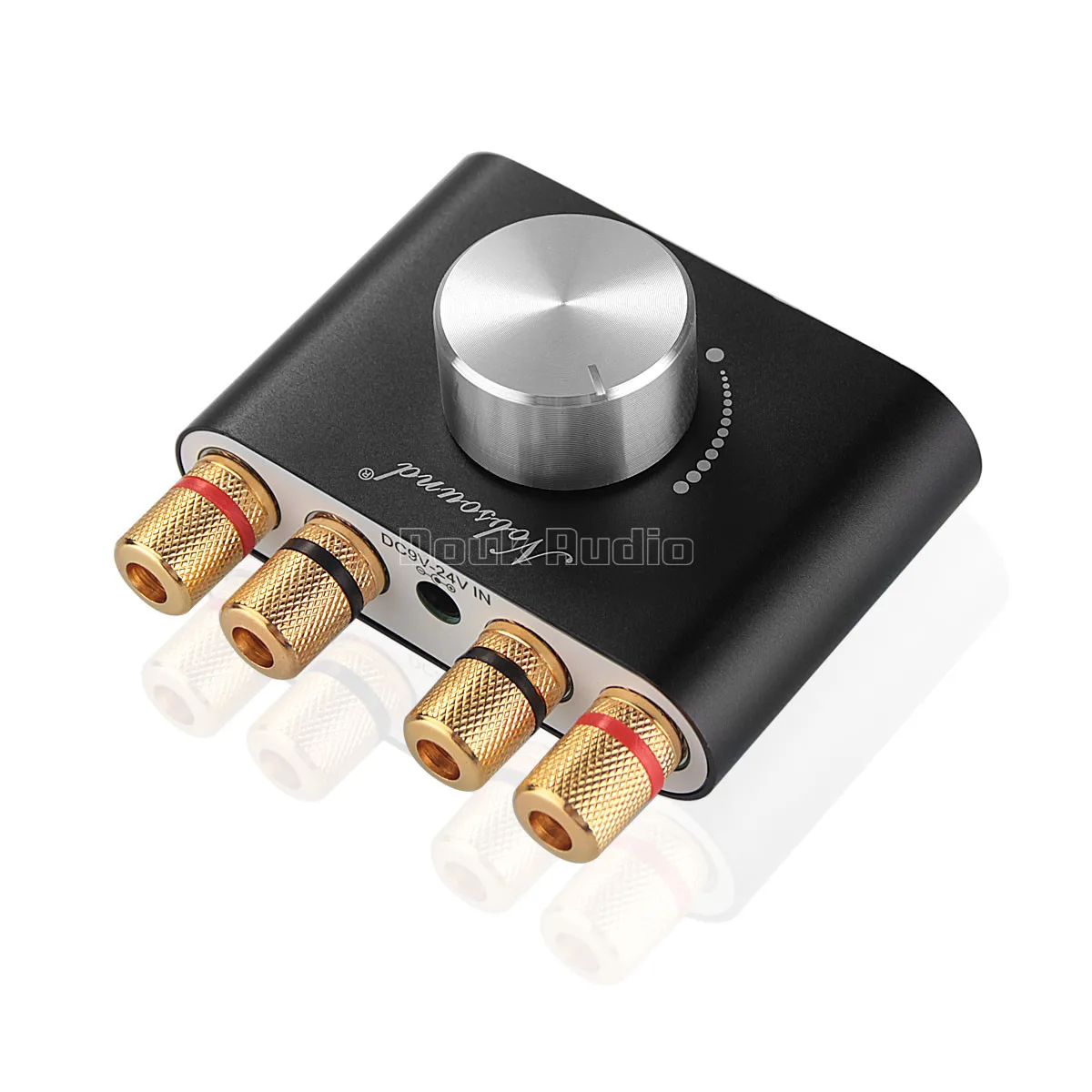 Nobsound Мини Bluetooth 5,0 HiFi TPA3116 цифровой усилитель стерео аудио 2,0 канальный усилитель звука 100 Вт усилитель мощности - Цвет: Черный