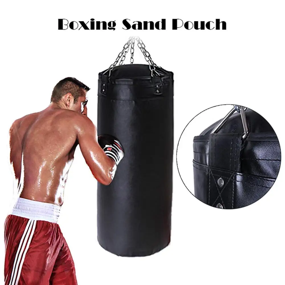 Boxing Sandbags Punch Bag with Heavy Duty Steel Chain for Home Outdoors Gym Training Pressure Relief Boxing Sandbags Punch Bag with Heavy Duty Steel Chain for Home Outdoors Gym Training Pressure Relief