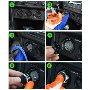 

For MK5 Golf 5 Tiguan Touran Passta B6 Bora Button switch ​3pcs Heater Switch Top Sale High Quality
