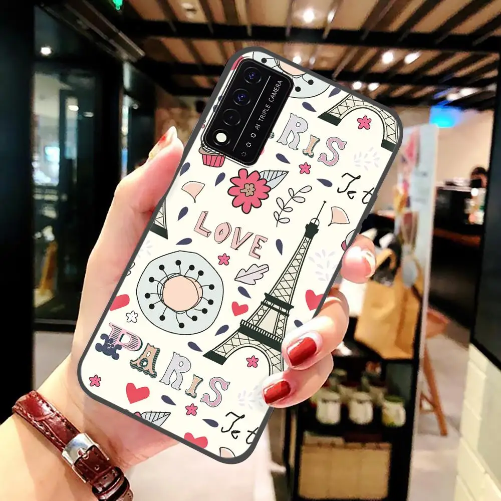 New Anti-dust Phone Case For TCL T-Mobile Revvl V+ 5G/Revvl V Plus 5G Cover Fashion Cute Back Cover mobile pouch for running