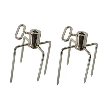 

Stainless Steel Barbecue Fork Multi-Function Plating Grilling Fork Four-Claw Outdoor Barbecue Products Professional
