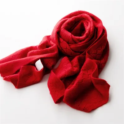 Новинка, шарф из чистого кашемира для женщин, вязаный, зима, осень, et hiver nouvelle écharpe, чистый, cachemire haut de gamme - Цвет: Color2