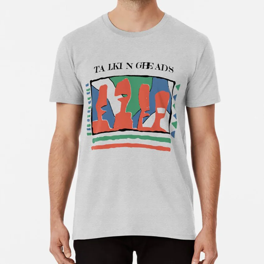 Talking Heads - Yellow 80's T shirt talking heads yellow 80s eighties music new wave david byrne | Мужская одежда